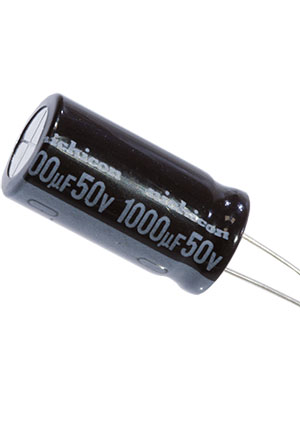 UVZ1H102MHD, конденсатор электролитический