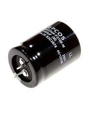 B43544F2108M, B43544F2108M000, конденсатор электролитический 1000uF 250Vdc 20%