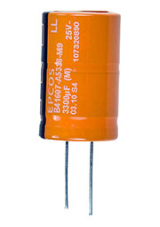 B41607A5338M9, конденсатор электролитический 3300мкФ 25В 125гр (К50-35)