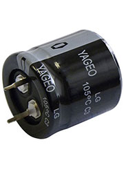 LG016M10K0BPF-2525, конденсатор электролитический snap-in, 16В, 10K0 2525 105C