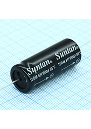 TS13AE1J102MSB000R, Axial, 63V 1000uF /16*40/85 C