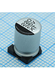 TS13C11E221MJT000R, SMD эл-лит 25V 220uF /8*10.5/105 C