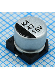 CK016M470E5APKKKV00R, SMD эл-лит 16V 47uF /6.3*5.4/105 C