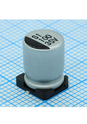 CS035M101F10PKKKV00R, SMD эл-лит 35V 100uF /8*10/85 C