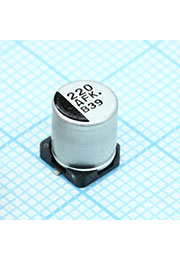 EEEFK1A221XP, SMD эл-лит 10V 220uF /6.3*7.7/105 C