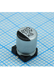 TS13C01A221MGT000R, SMD эл-лит 10V 220uF /6.3*7.7/85 C