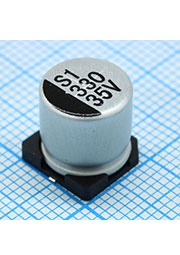 CS035M331G10PKKKV00R, SMD эл-лит 35V 330uF /10*10/85 C