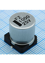 TS13CA1E102MMT000R, SMD эл-лит 25V 1000uF /12.5*13.5/105 C