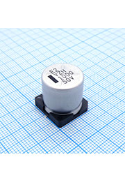 VZH102M1HTR-1616, SMD эл-лит 50V 1000uF /16*16.5/105 С