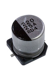 ECEV1EA221P, ЧИП электрол.конд. 220мкФ 20% 25В 85С 2000ч 10*10.2мм
