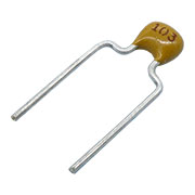 C317C103K1R5TA, Radial, X7R 0.01uF +10% 100V 5.08mm