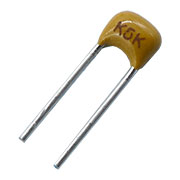 C320C104K5R5TA, Radial, X7R 0.1uF +10%  50V 2.54mm