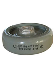 К15У-1а-10КВ-220ПФ 20(M)-55КВАР-B, дисковый конденсатор