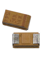 T491A106K010AT, конденсатор танталовый SMD 10мкФ 10В 10% тип A