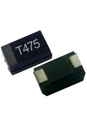 CA55-D016M107E100, Танталовый SMD конденсатор полимерный серии CA55