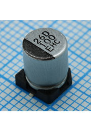 HHXC250ARA101MF80G, SMD эл-лит 25V 100uF /6.3*7.7/125 C Polymer Hybrid