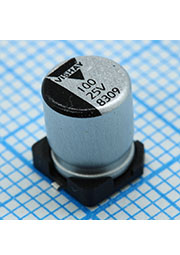 MAL218397603E3, SMD эл-лит 25V 100uF /6.3*7.7/125 C Polymer Hybrid