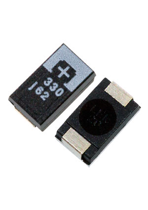 6TPE330MIL, 7343-28, чип тант.6.3В 330мкФ 20% D3L Polymer