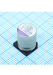 16SVPF1000M, SMD эл-лит 16V 1000uF /10*12.6/105 С