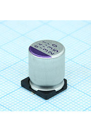 25SVPF330M, SMD эл-лит 25V 330uF /10*12.6/105 C Polymer