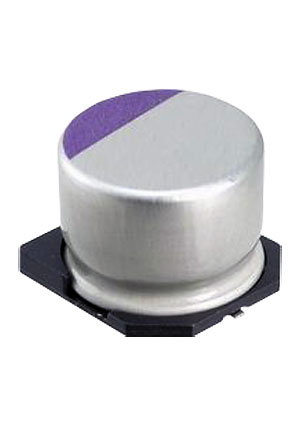35SVPF120M, SMD эл-лит 35V 120uF /10*12.6/105 C Polymer