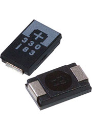 6TPE330MAP, танталовый полимерный конденсатор 330мкФ, 6.3В, POSCAP