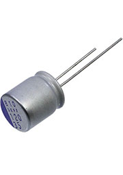 35SEPF120M, полимерный конденсатор 120мкФ, 35В, радиальн выв
