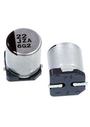 EEHZA1J220XP, ЧИП электролит.конд.   22мкф  63В 105гр, d6.3x7.7