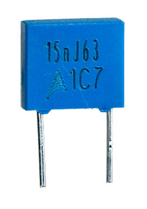 B32529C0153J, MKT 63Vdc 40Vac 0.015uF +5% e:5mm