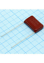 L-KLS10-CL21-105K100-P15, Radial, 100Vdc 1uF +10% P:15mm