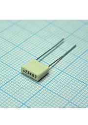 R82DC3220DQ60K, MKT 63Vdc 40Vac 0.22uF 10% p:5mm