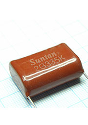 TS02002G335KSB0I0R, 400Vdc 3.3uF +10% P:27.5mm