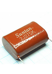 TS02002J275KSB0I0R, 630Vdc 2.7uF +10% P:27.5mm