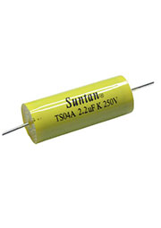 TS04A02E225KSB000R, Axial, 250Vdc 2.2uF +10%