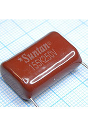 TS07002E155KSB0G0R, 250Vdc 1.5uF +10% P:22.5mm