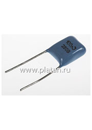 К73-17, 0.1мкФ, 250В, 5, Конденсатор металлоплёночный