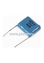 К73-17, 0.22мкФ, 630В, 5, Конденсатор металлоплёночный