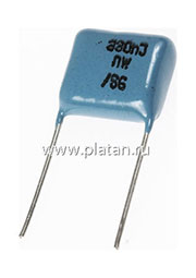 К73-17, 0.33мкФ, 250В, 5, Конденсатор металлоплёночный