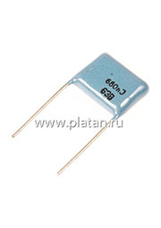 К73-17, 0.68мкФ, 63В, 5, Конденсатор металлоплёночный