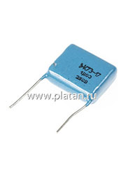 К73-17, 1мкФ, 250В, 5, Конденсатор металлоплёночный