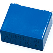 B32654A3335J, B32654A3335J000, конденсатор пленочный 3.3uF 5% 250Vdc