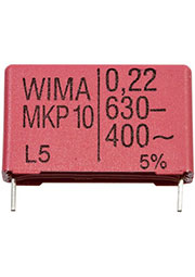 MKP1J032206A00JSSD, конденсатор MKP 10 630В 0.22мкФ 5%