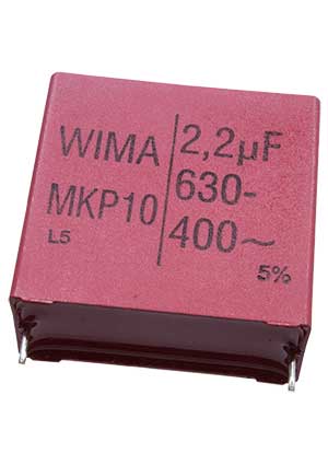 MKP1J042207G00JSSD, конденсатор 2.2 мкФ 630 VDC 5%