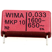 MKP1T023305B00KSSD WIMA, пленочный конденсатор 0.033мкФ 1600В