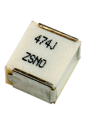SMC10.2474J50A31TR16, SMD пленочный конденсатор 50 В, 0.47 мкф 5%