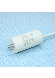 CBB60 6UF 450V WIRE+SCREW, 30*60 неполярный пусковой