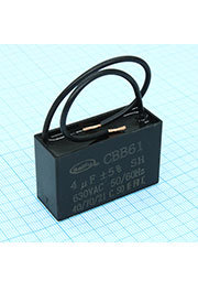 CBB61 4UF 630V, 38*29*16/26