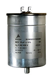 B25832C6156K9, конденсатор B25832C6156K009, MKV 15мкФ 930v