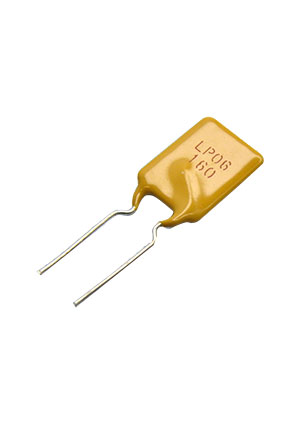 LP06-160F, PPTC предохранитель с радиальным выводом cерия 6V LP06