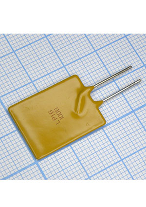 LP16-1000F, PPTC предохранитель с радиальным выводом cерия 16V LP16